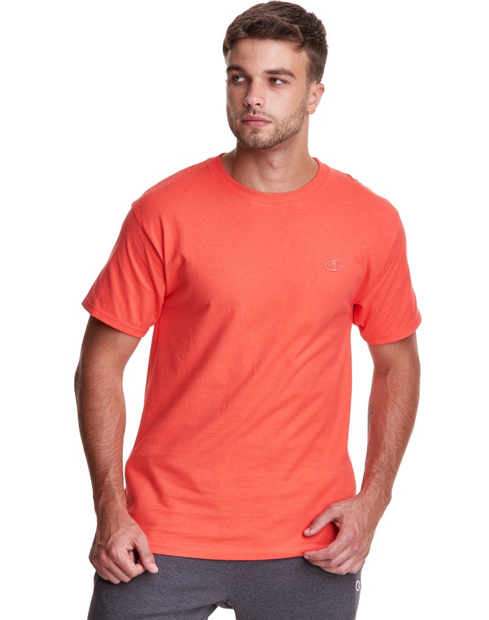 Champion Classic Jersey T-Shirt Heren - Oranje - Belgie 3547JGORZ